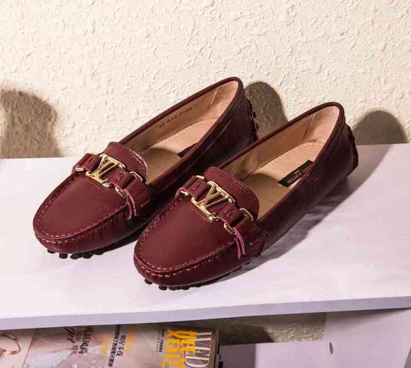 LV Loafers Women--021